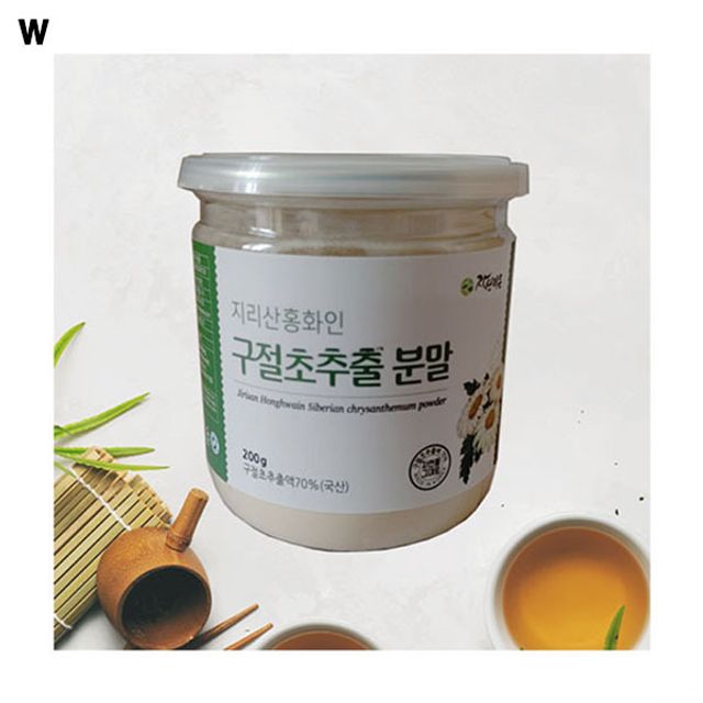 구절초추출 분말 200g - 항산화 및 간 건강 지원 건강보조식품