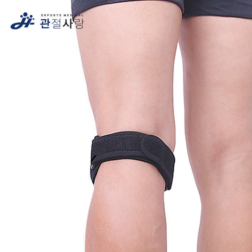 허니 스트 머슬 무릎 보호대 - 헬스 운동용 아대 밴드