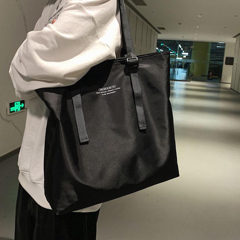 직장인 데일리 에코백 - 남자 대학생 가방 나들이백