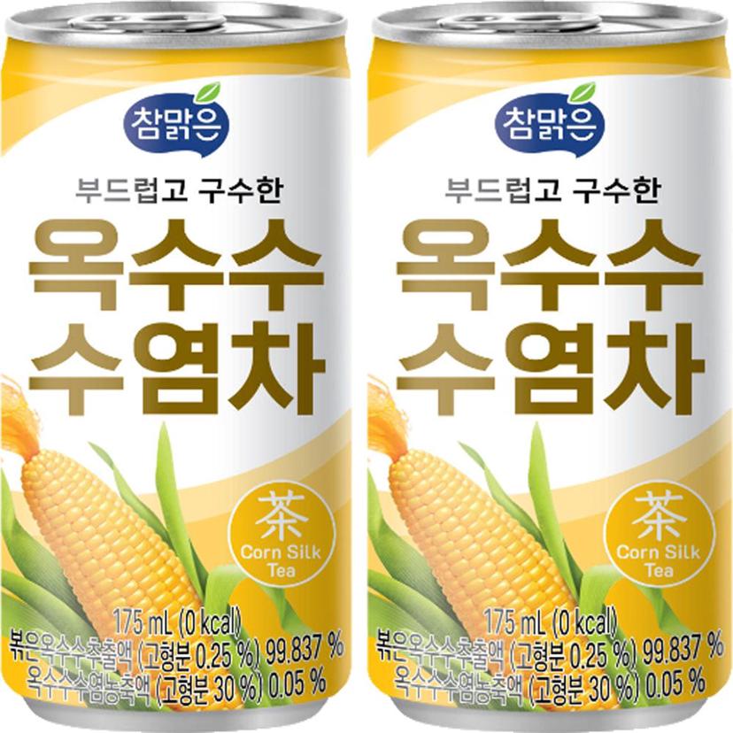 대일 참맑은 옥수수수염차 175ml x 60캔 대용량 세트