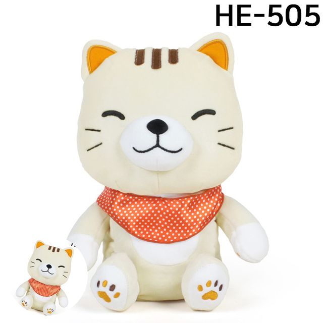 골프채헤드커버 골프드라이버커버 고양이 드라이버커버 아이보리
