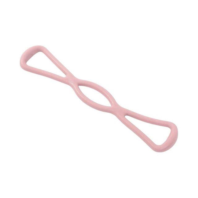 홈트 8자 튜빙밴드 (43x11cm 핑크)