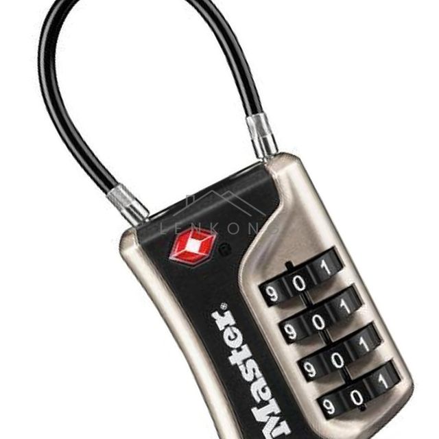 번호열쇠고리 와이어줄번호키 마스터열쇠 와이어넘버열쇠 TSA 4697D 1EA
