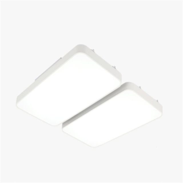 LED 거실등 심플 시스템 4등 100W 주광 KC 밝은거실등 LED전등 거실조명등