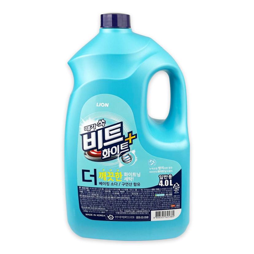 비트 화이트 플러스 액체 세제 일반용 4L 대용량