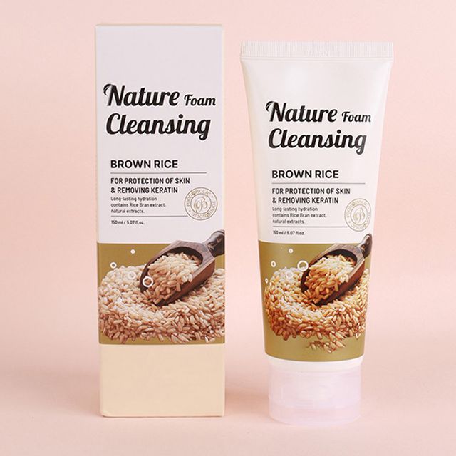 모공속 피지 각질 관리 풍부한 거품 현미 폼클렌징 150ml