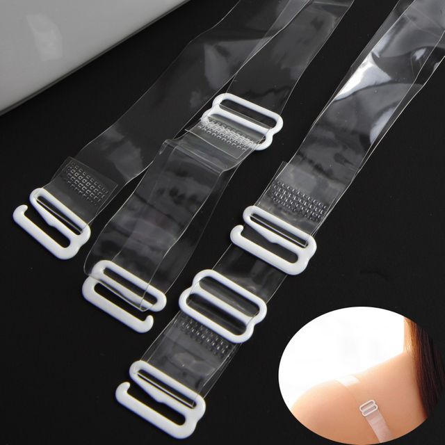 투명 브라 어깨 끈 1.5cm 1P - 안정적인 지지력과 자연스러운 착용감