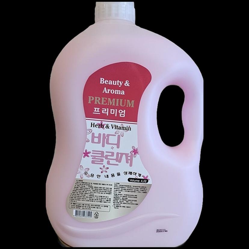뷰티 아로마 프리미엄 바디 클렌저 4.2L 대용량 세정