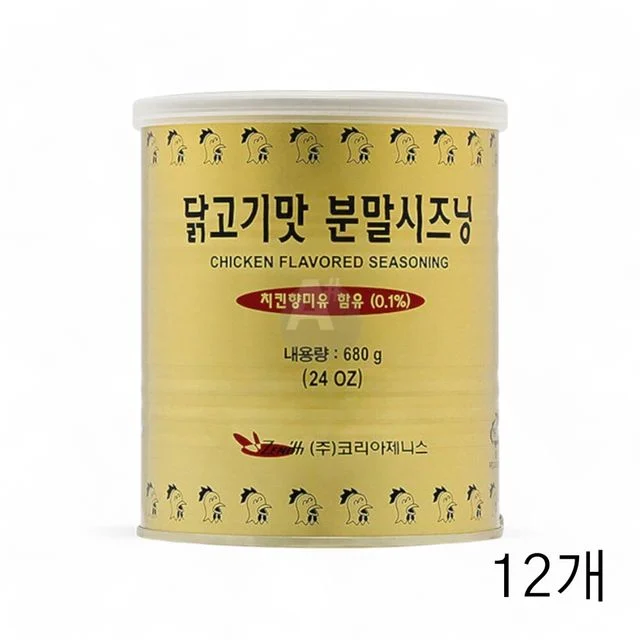 제니스코리아 닭고기맛 분말시즈닝 680g X 12개