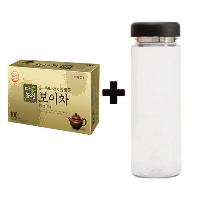 다농원 보이차 100Tx1개 + 워터보틀 세트