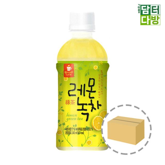웰그린 레몬녹차 340ml (20페트) x 2박스