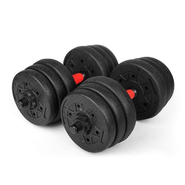 홈트용 더블리프팅 아령 20kg 팔운동 웨이트기구