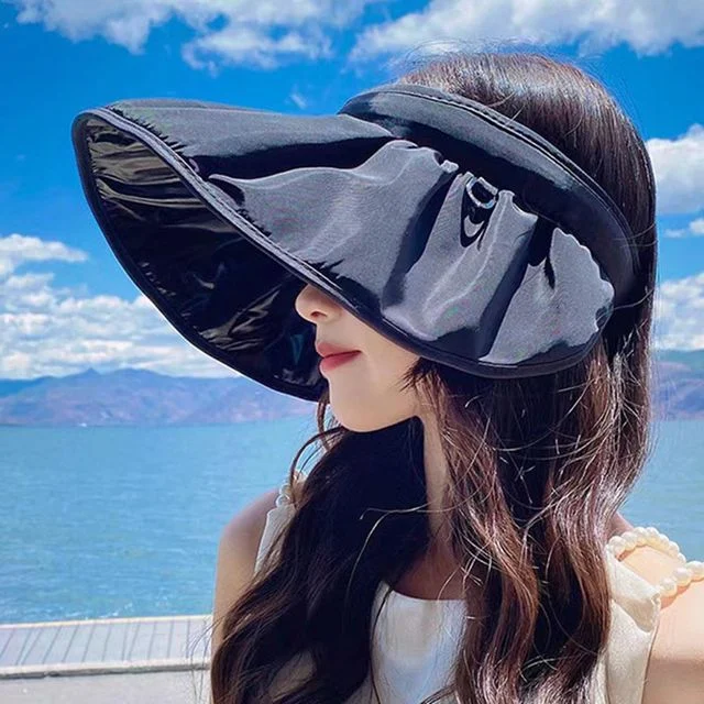 바캉스 썬바이져 해변모자 여름모자 스타일 선캡
