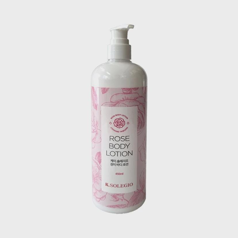 케이 솔레지오 바디로션 450ml 장미 향 보습 케어