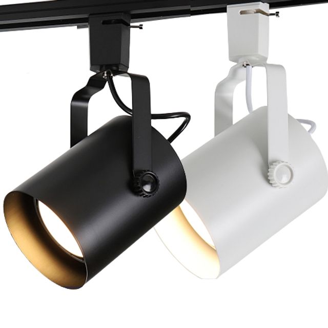 LED PAR30 원통 레일등기구 블랙 화이트 인테리어
