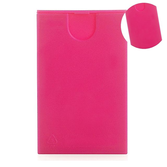 신용카드집 카드키홀더 카드케이스 분홍 63 x 98 x 10mm
