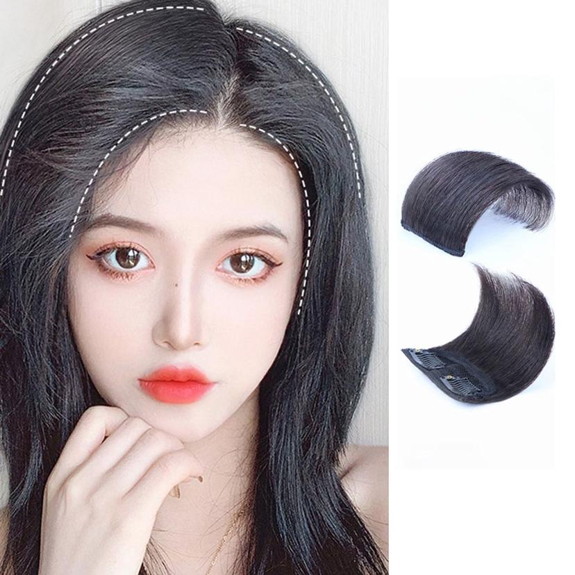 옆머리 볼륨 붙임머리 부분 가발 10cm 헤어뽕 똑딱핀