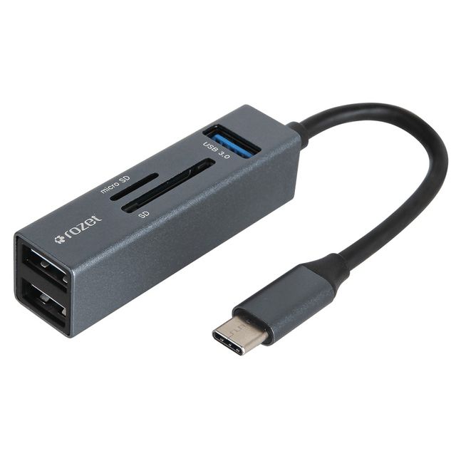 rozet C타입 멀티허브 USB포트 SD카드리더기 RX-4610 고속전송