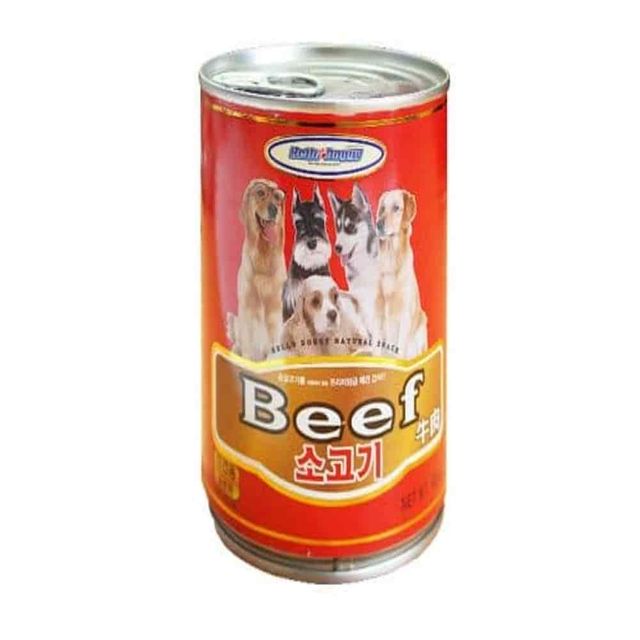 주식캔 소고기 400g 강아지소고기간식 애견간식 강아지고급간식 강아지습식캔