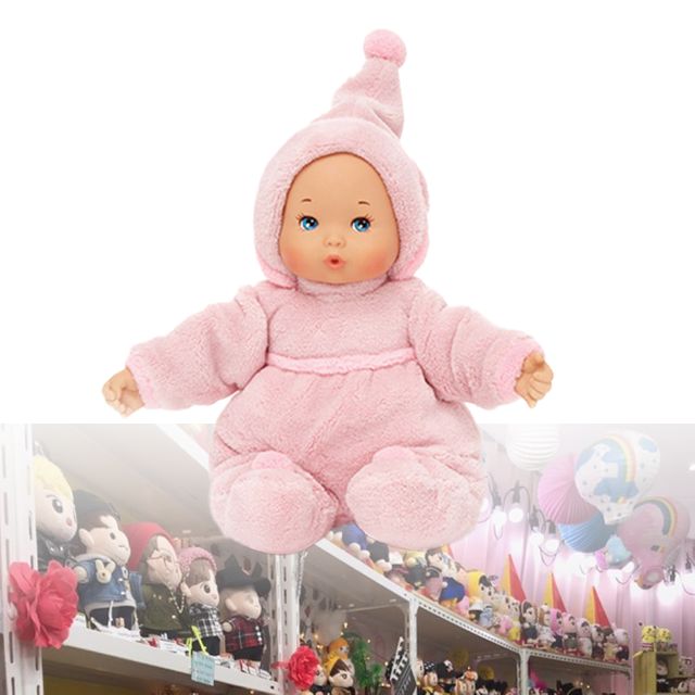 유치원 인형 봉제인형 나의 첫 핑크인형 31cm - 부드러운 촉감, 아이 첫 친구