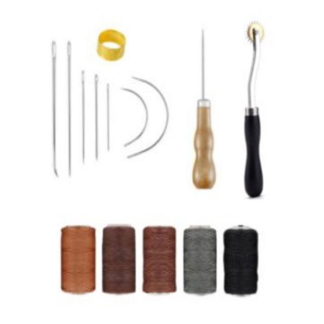 가죽 수선 공예 기본 도구 세트 DIY 입문 키트