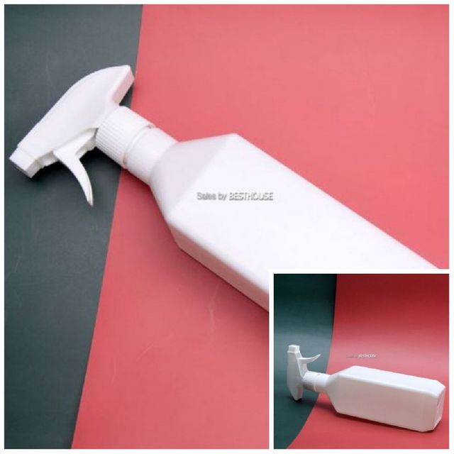 순백 사각 분무기 500ml 꽃분무기 물분사기 물분무기 화분분무기
