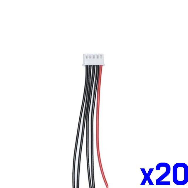 22 wag 배터리보호 밸런스 케이블 4S 5줄 x20개 전선 전기선
