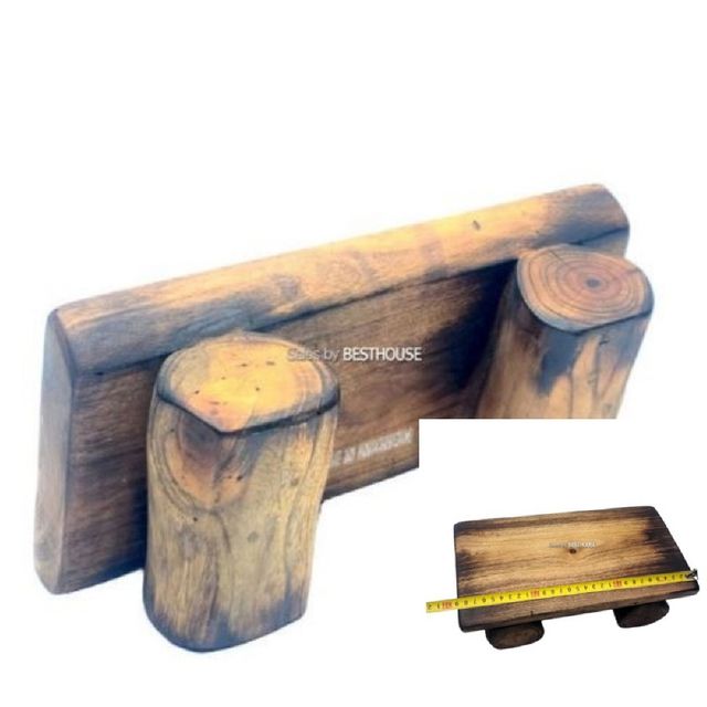 고재 원목 화분 받침대 우드스텐드 미니 정사각 29x15x9cm 화분받침대 화분받침 나무받침대 나무화분받침