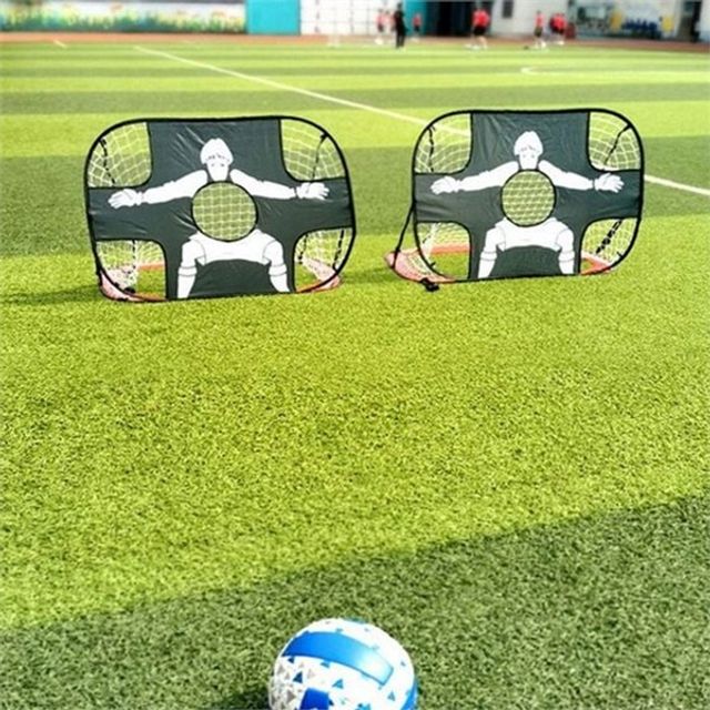 원터치 축구 골대 휴대용 축구 훈련 장비 접이식 풋살 연습
