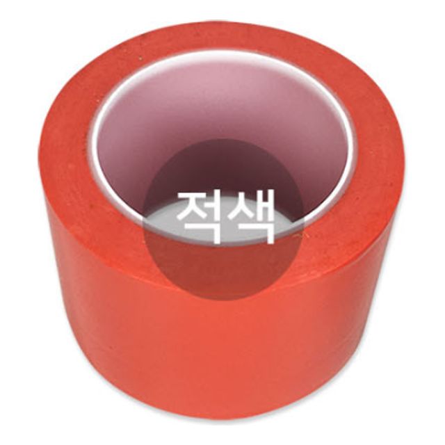 BLEX 바닥라인 테이프 100mm, 공장 안전표시용 적색