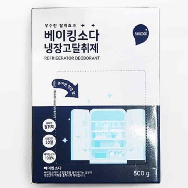 탈취제 500g 냉장고탈취 베이킹소다청소 냉장고냄새제거 무향탈취제