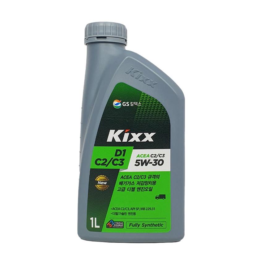GS칼텍스 킥스 D1 5W-30 고급 디젤 엔진오일 1L - C2C3