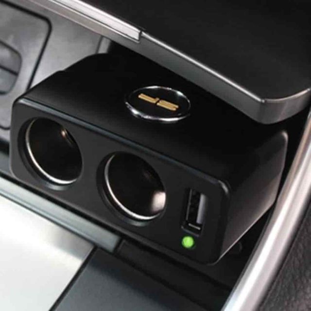 소켓 2구 시거잭멀티 자동차시가잭 시가잭USB USB시거잭