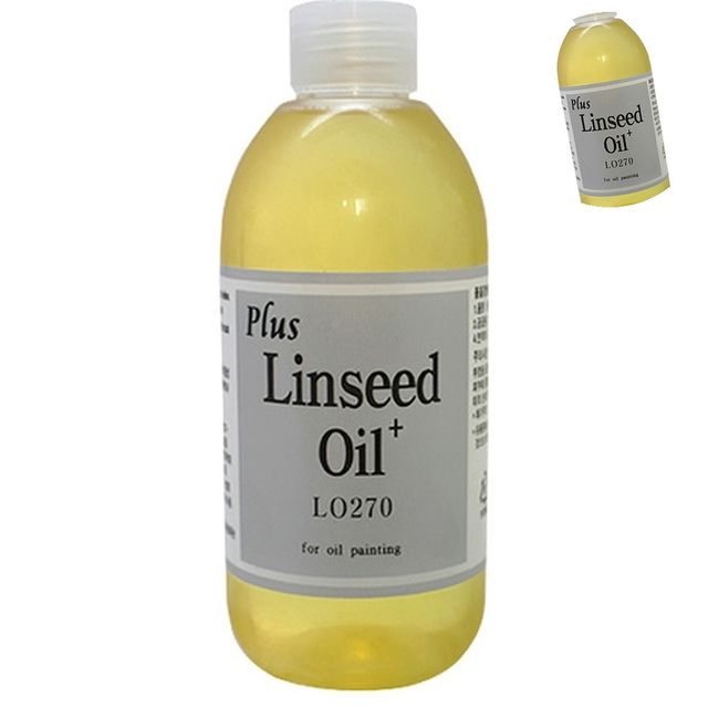 유화기법 그림재료 린시드오일 270ml