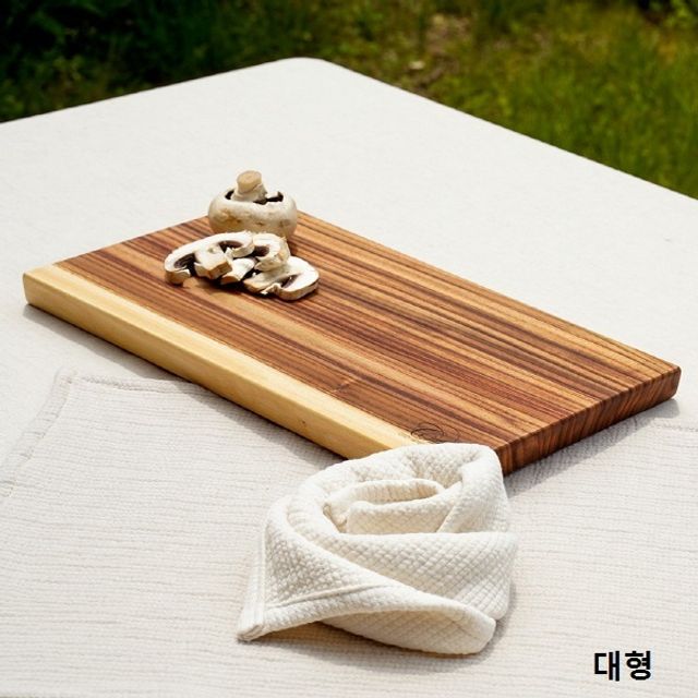 원목 캄포 나무도마(대형) 카페 플레이팅 우드도마