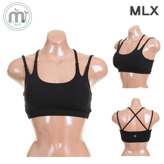 (MLX) 여자 탑 베이직 라인 기능성 요가탑 DM_422