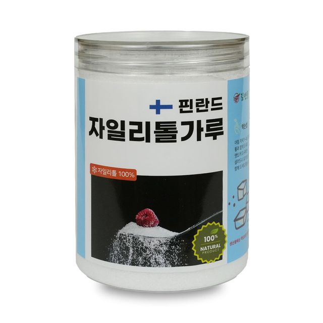자일리톨분말 350g 길앤뜰 이중밀폐통 - 구강 건강을 위한 천연 감미료