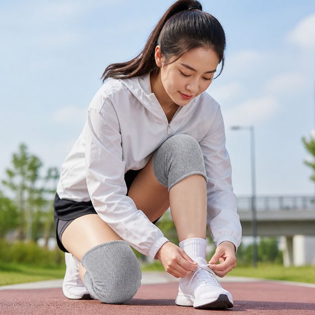 무릎 니 워머 스포츠용 도톰한 방한대 운동용