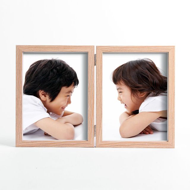 접이식 2단 포토프레임 6x8 탁상 액자