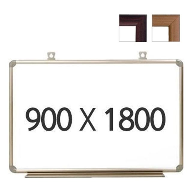 토탈 일반 우드 화이트보드 900X1800 칠판 중형