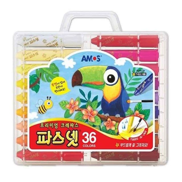 색연필 36색 수채화크레파스 입학선물 발색좋은크레파스 수성색연필