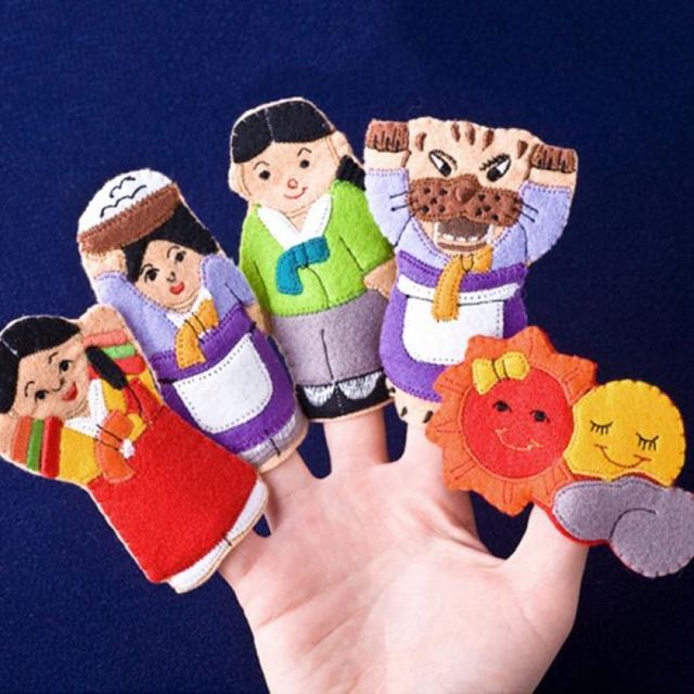 매직캐슬 해님달님 손가락 인형 극장