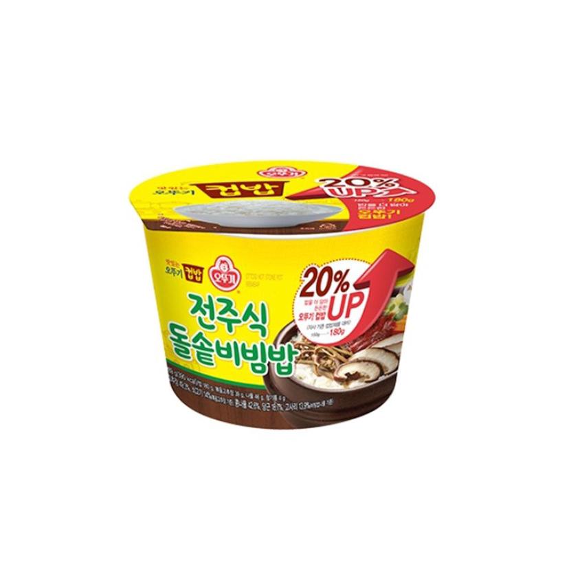 오뚜기 전주식 돌솥비빔밥 4개입 컵밥 즉석밥