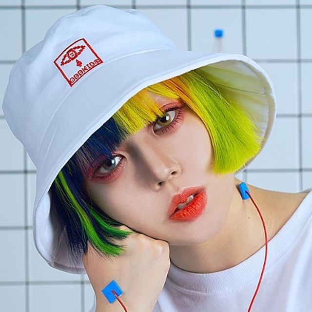 패션 ODDKIDS 여성 버킷햇 남자 선캡 자