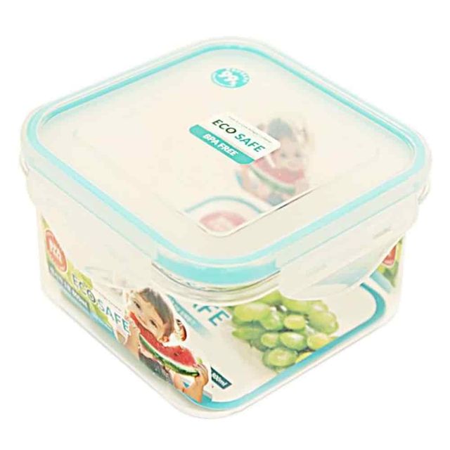 밀폐용기 정사각 1.4L 식품용기 반찬보관통 식재료보관 뚜껑반찬통