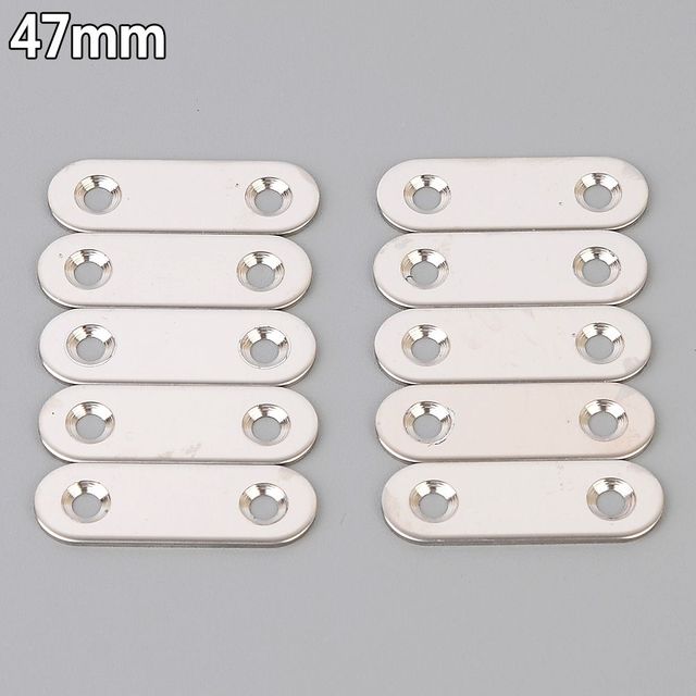 10P 일자형 다목적 평철 47mm 보강철물 연결철물