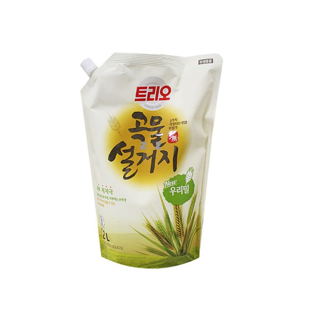 IS 트리오 곡물 설거지 우리밀 1.2L, 주방 세제