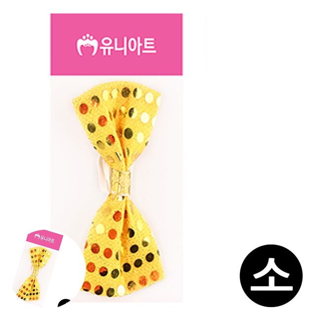 무난하게어울리는 웨딩넥타이 나비넥타이 소 금색