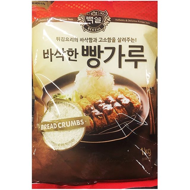 백설 업소용 빵가루 1kg 식당 분식집 필수 식자재