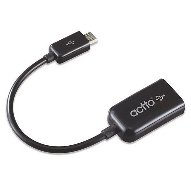 ACTTO 엑토 OTG 케이블 OTG-01 - 스마트폰과 USB 기기 직접 연결